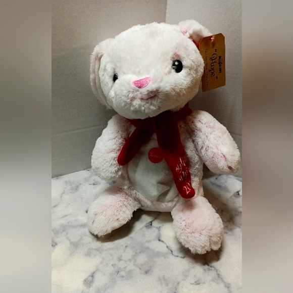 PetSmart Dog Petsmart Plush Hope Pink Bunny Rabbit Squeaky Dog Toy